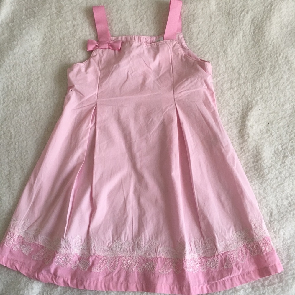Pink strips dress 👗
